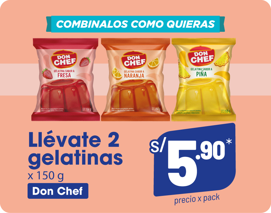 Promoción Gelatinas Don Chef