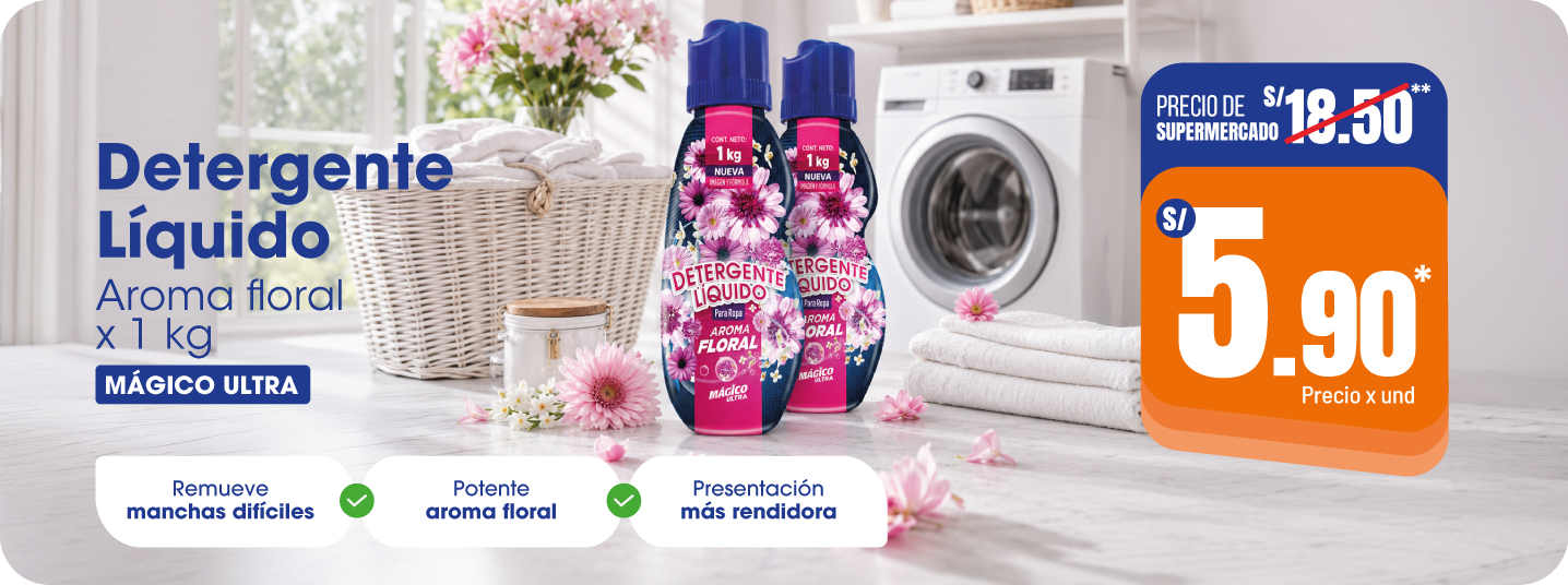 Detergente Líquido Mágico Ultra