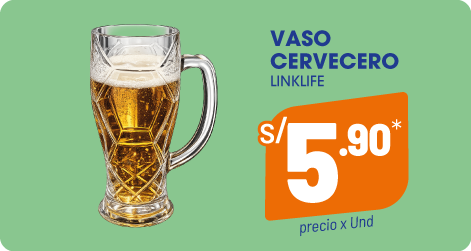 Vaso Cervecero Linklife